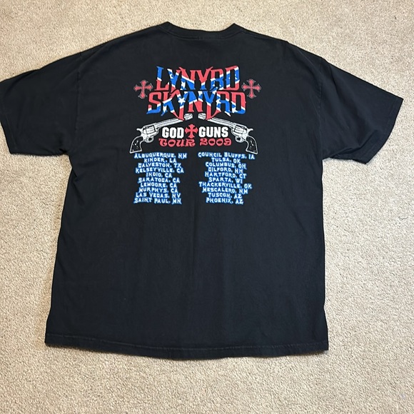 Lynyrd Skynyrd black short sleeve concert T-shirt Xl - Picture 3 of 7